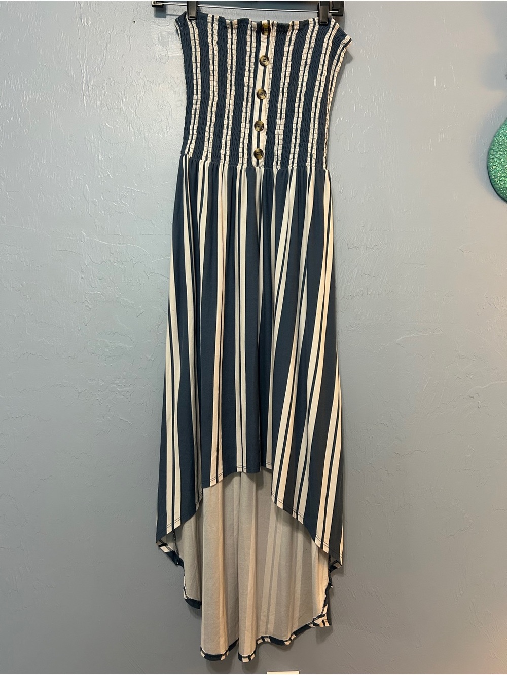 Derek Heart Strapless Hi-Low Sun Dress-Medium